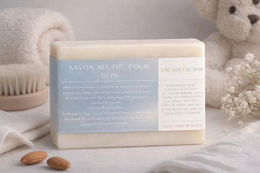 Savon neutre bébé & peau sensible